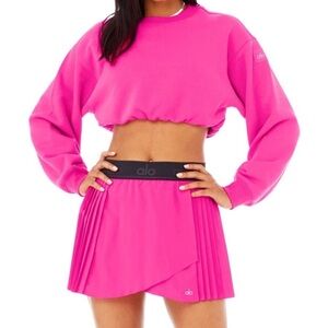 ALO Yoga Devotion crew neck pullover size small